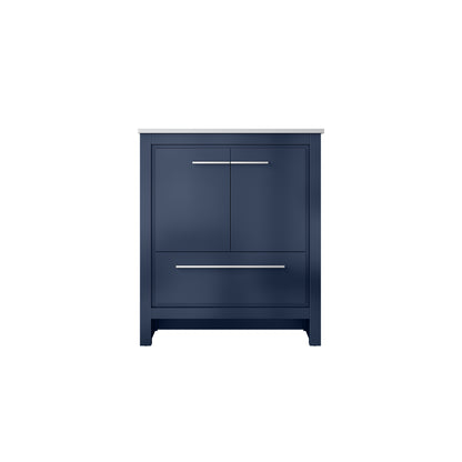 Lafarre 30 in W x 20 in D Navy Blue Bath Vanity