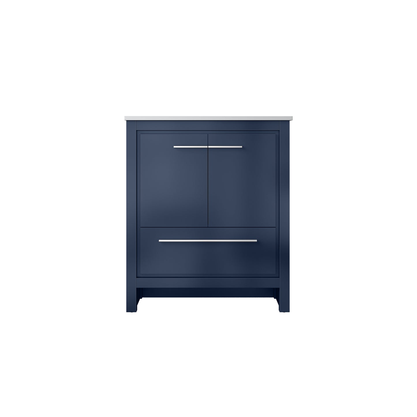 Lafarre 30 in W x 20 in D Navy Blue Bath Vanity