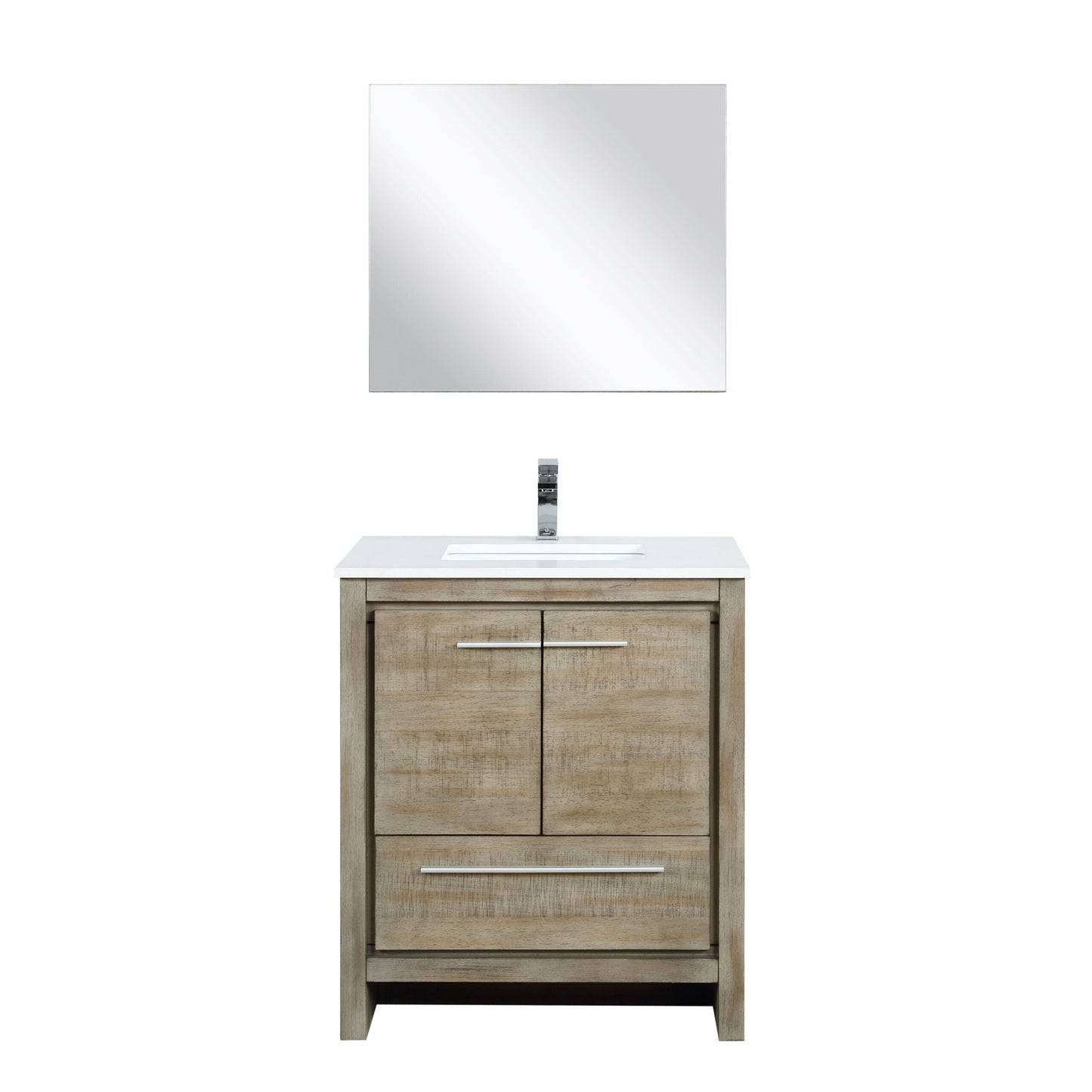 Lafarre 30 in W x 20 in D Rustic Acacia Bath Vanity