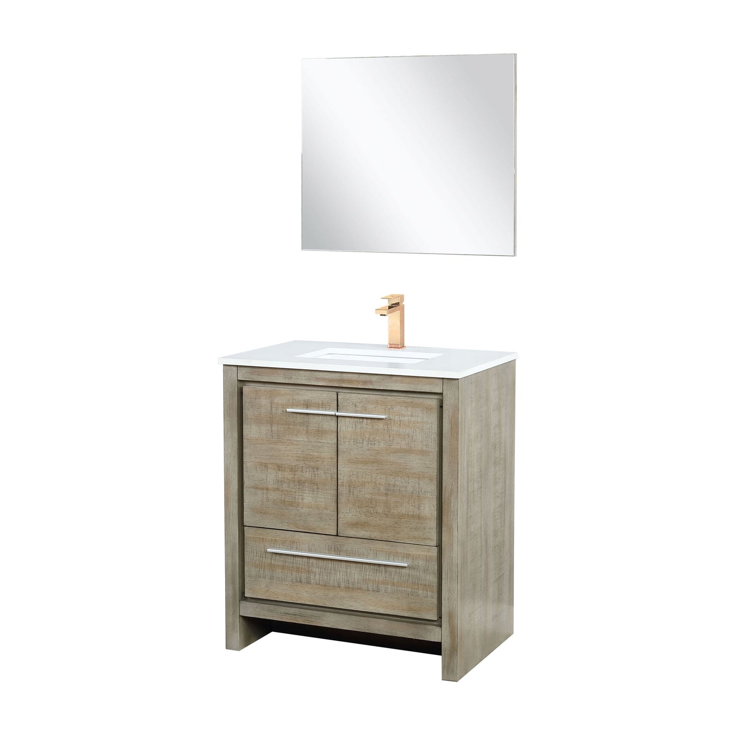 Lafarre 30 in W x 20 in D Rustic Acacia Bath Vanity