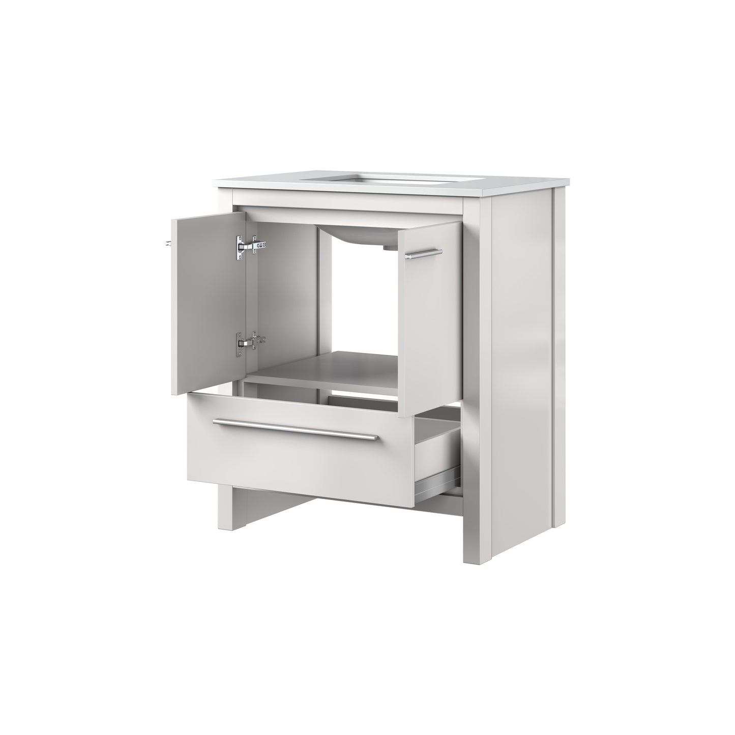 Lafarre 30 in W x 20 in D White Bath Vanity