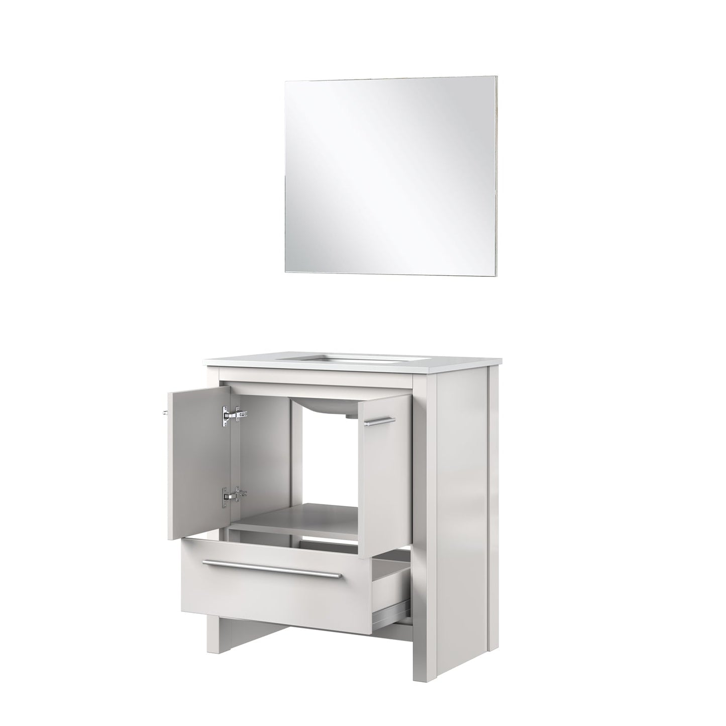 Lafarre 30 in W x 20 in D White Bath Vanity