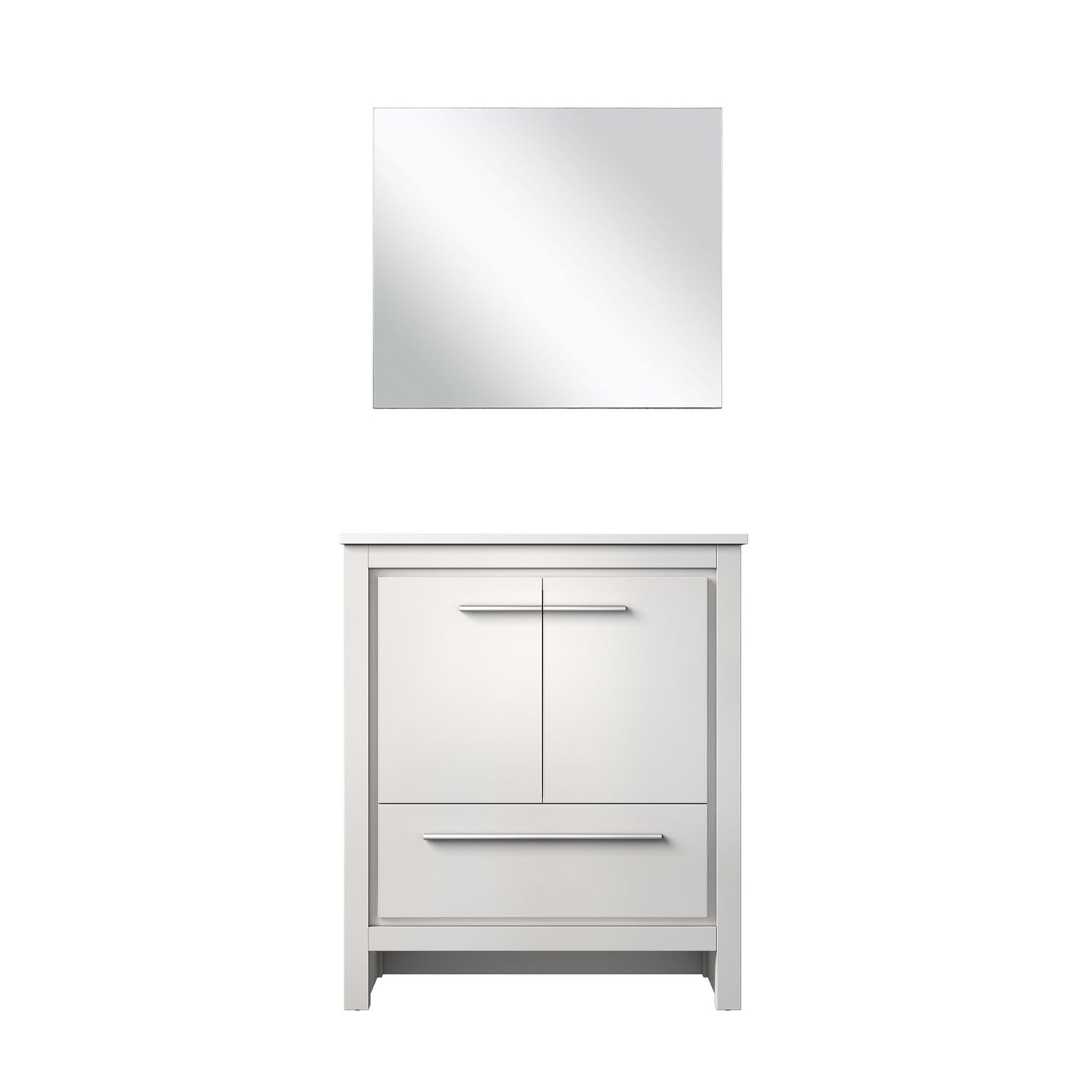 Lafarre 30 in W x 20 in D White Bath Vanity