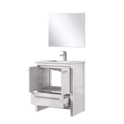 Lafarre 30 in W x 20 in D White Bath Vanity