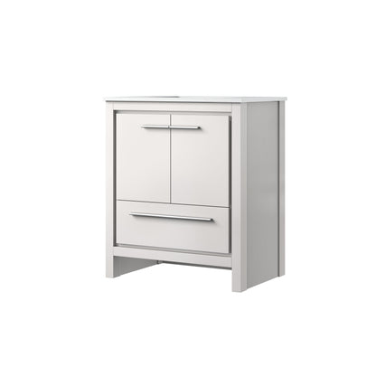 Lafarre 30 in W x 20 in D White Bath Vanity