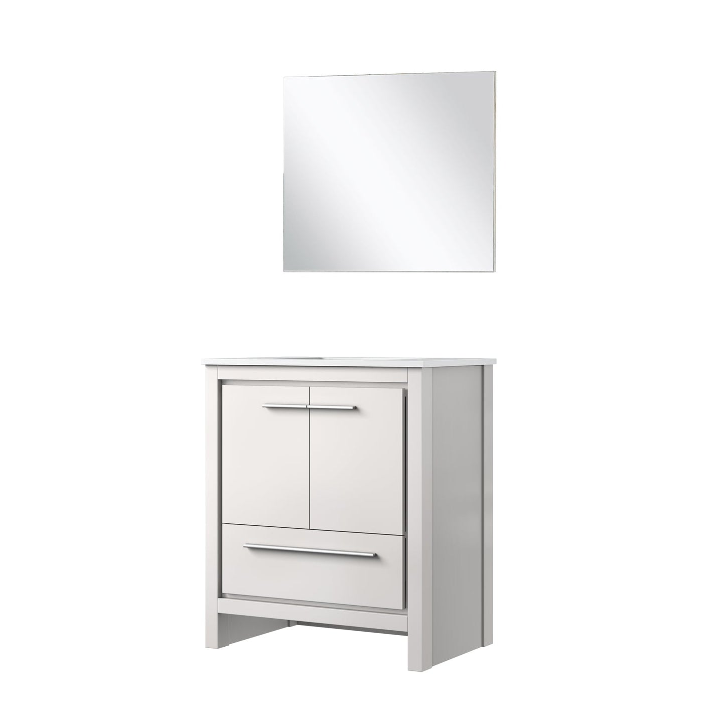 Lafarre 30 in W x 20 in D White Bath Vanity