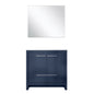 Lafarre 36 in W x 20 in D Navy Blue Bath Vanity