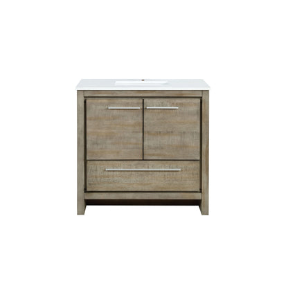 Lafarre 36 in W x 20 in D Rustic Acacia Bath Vanity