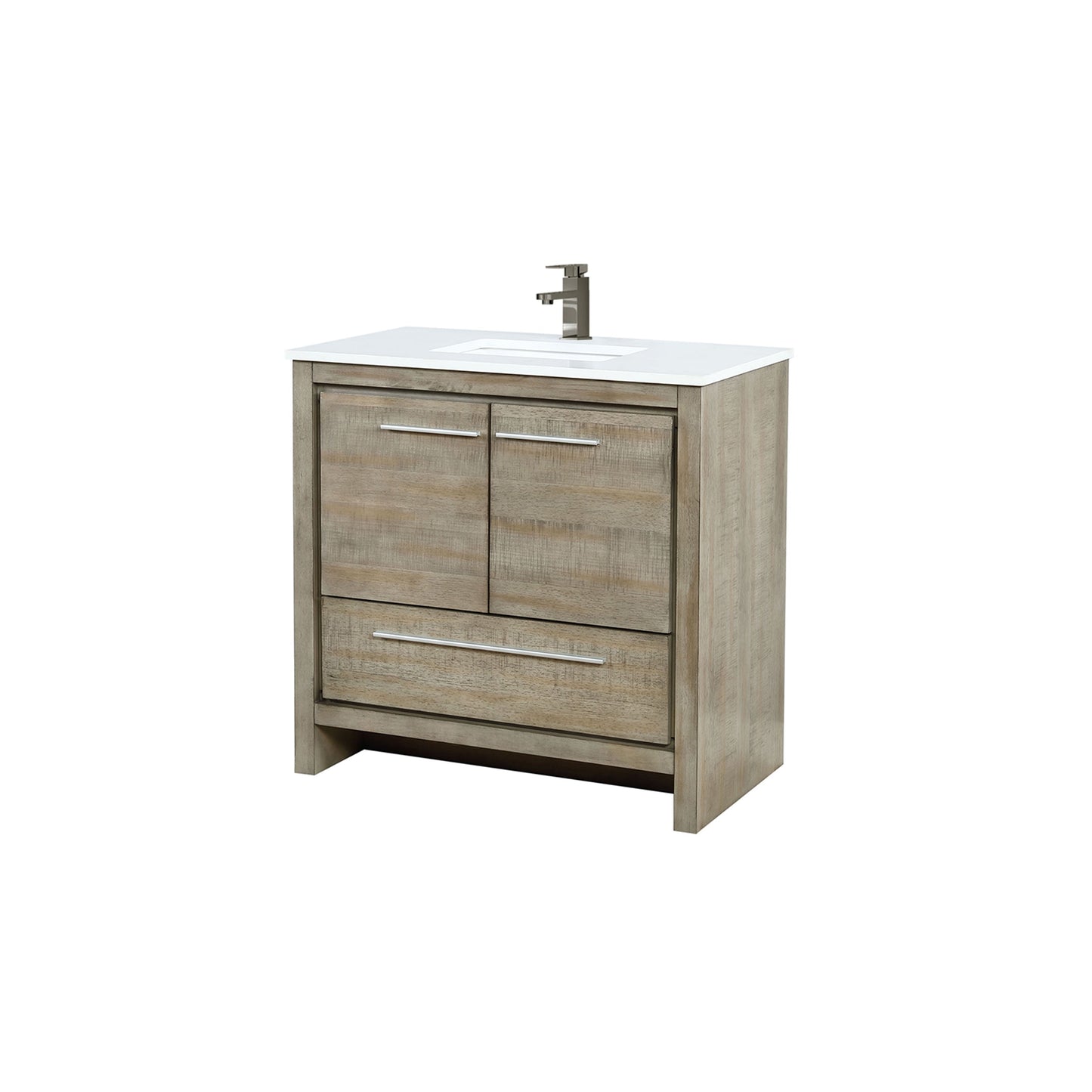 Lafarre 36 in W x 20 in D Rustic Acacia Bath Vanity
