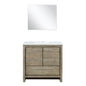 Lafarre 36 in W x 20 in D Rustic Acacia Bath Vanity