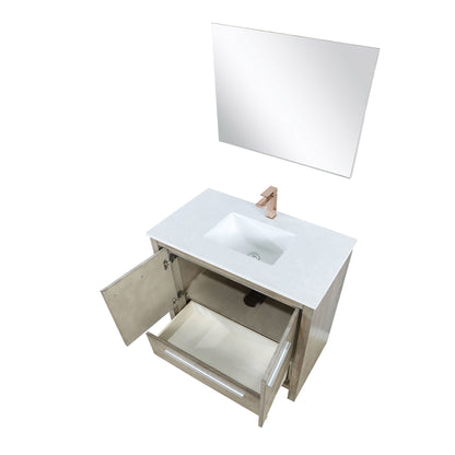 Lafarre 36 in W x 20 in D Rustic Acacia Bath Vanity