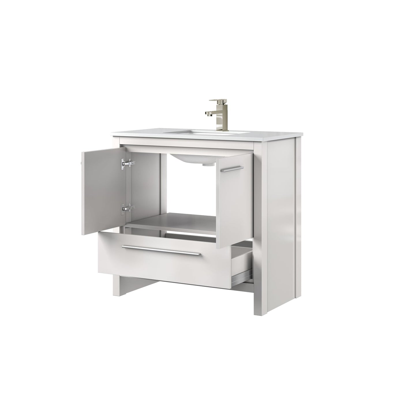 Lafarre 36 in W x 20 in D White Bath Vanity