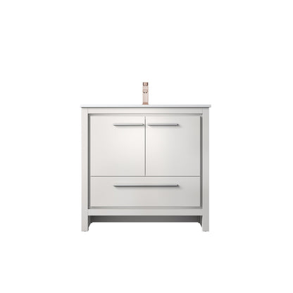Lafarre 36 in W x 20 in D White Bath Vanity