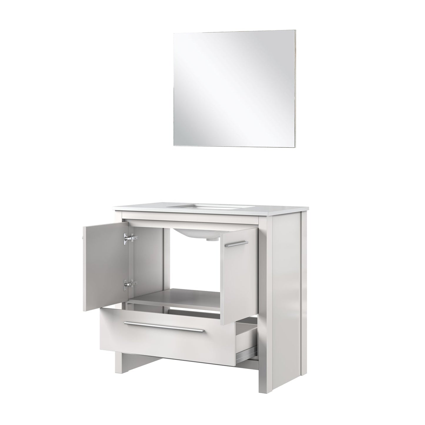 Lafarre 36 in W x 20 in D White Bath Vanity