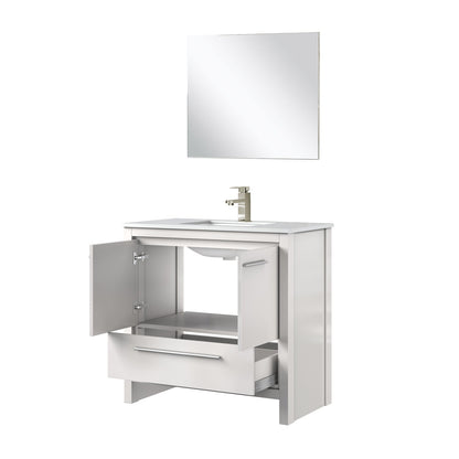 Lafarre 36 in W x 20 in D White Bath Vanity