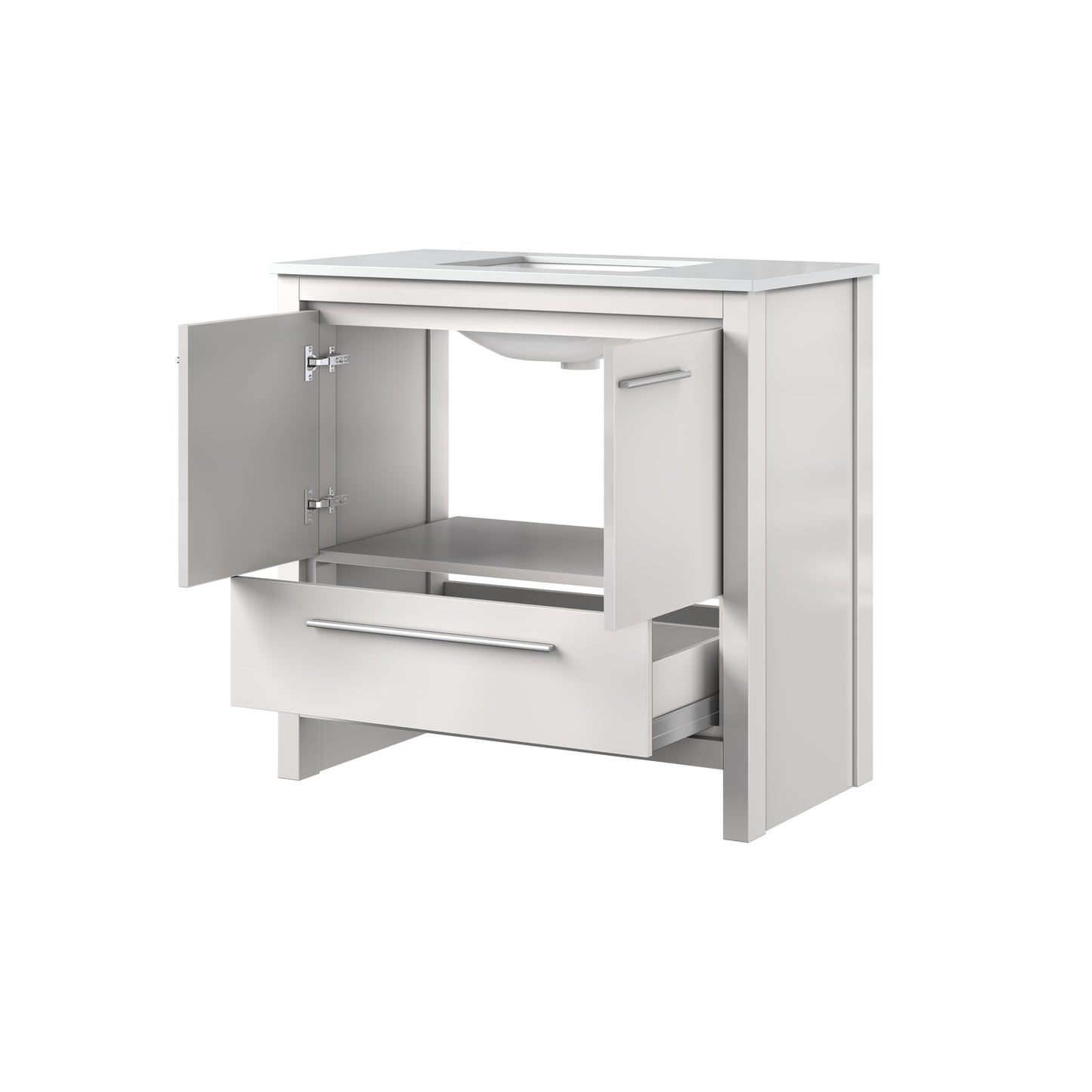 Lafarre 36 in W x 20 in D White Bath Vanity