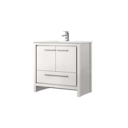 Lafarre 36 in W x 20 in D White Bath Vanity