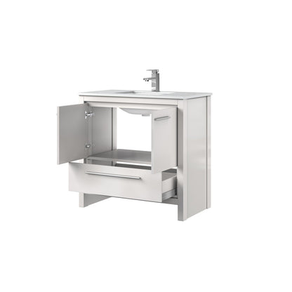 Lafarre 36 in W x 20 in D White Bath Vanity