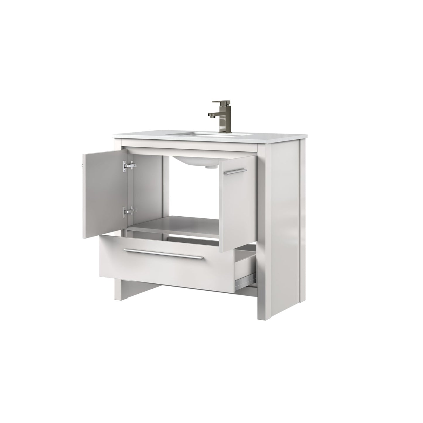 Lafarre 36 in W x 20 in D White Bath Vanity