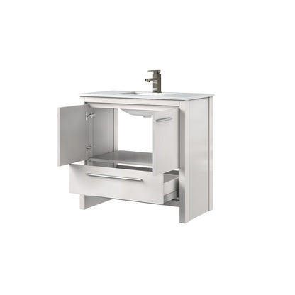Lafarre 36 in W x 20 in D White Bath Vanity