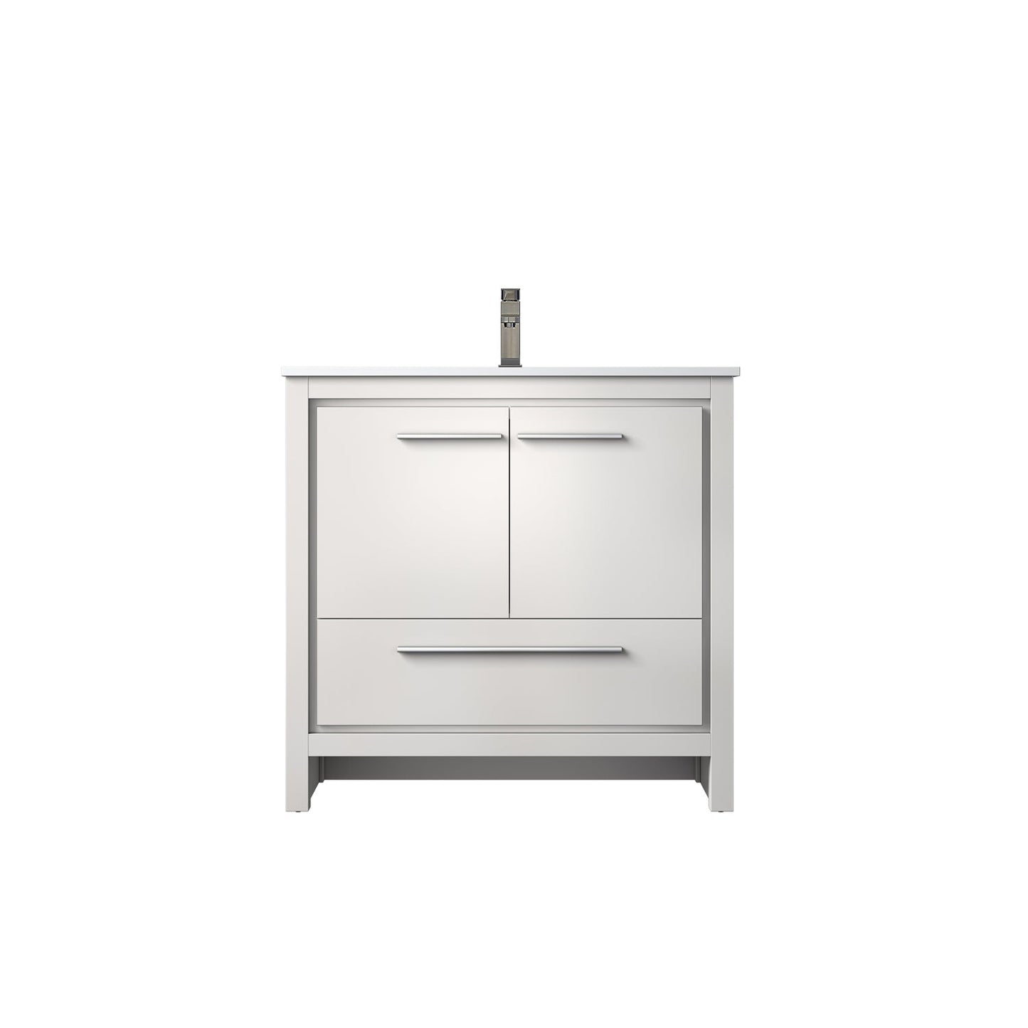 Lafarre 36 in W x 20 in D White Bath Vanity