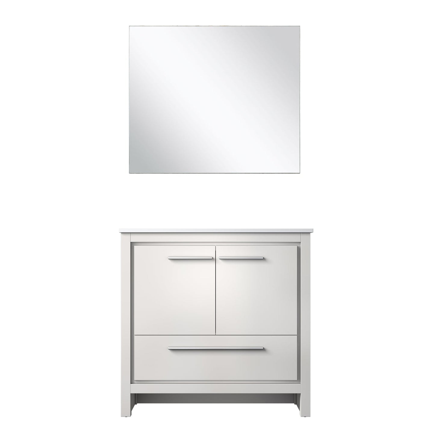 Lafarre 36 in W x 20 in D White Bath Vanity