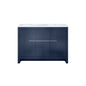 Lafarre 48 in W x 20 in D Navy Blue Double Bath Vanity