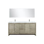 Lafarre 72 in W x 20 in D Rustic Acacia Double Bath Vanity