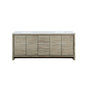 Lafarre 80 in W x 20 in D Rustic Acacia Double Bath Vanity
