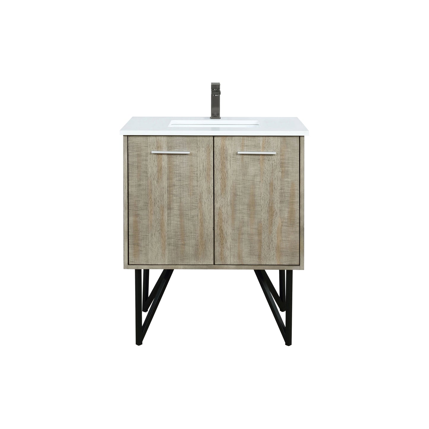 Lancy 30 in W x 20 in D Rustic Acacia Bath Vanity