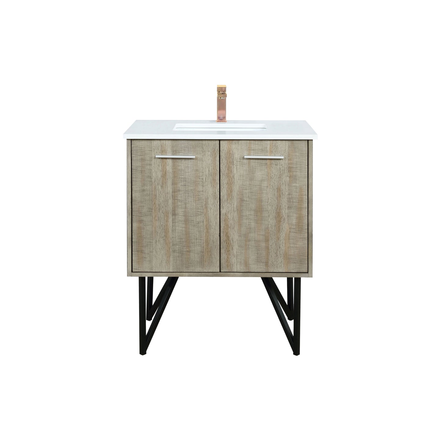 Lancy 30 in W x 20 in D Rustic Acacia Bath Vanity