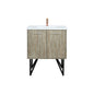 Lancy 30 in W x 20 in D Rustic Acacia Bath Vanity