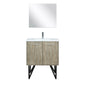 Lancy 30 in W x 20 in D Rustic Acacia Bath Vanity