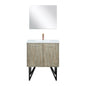 Lancy 30 in W x 20 in D Rustic Acacia Bath Vanity