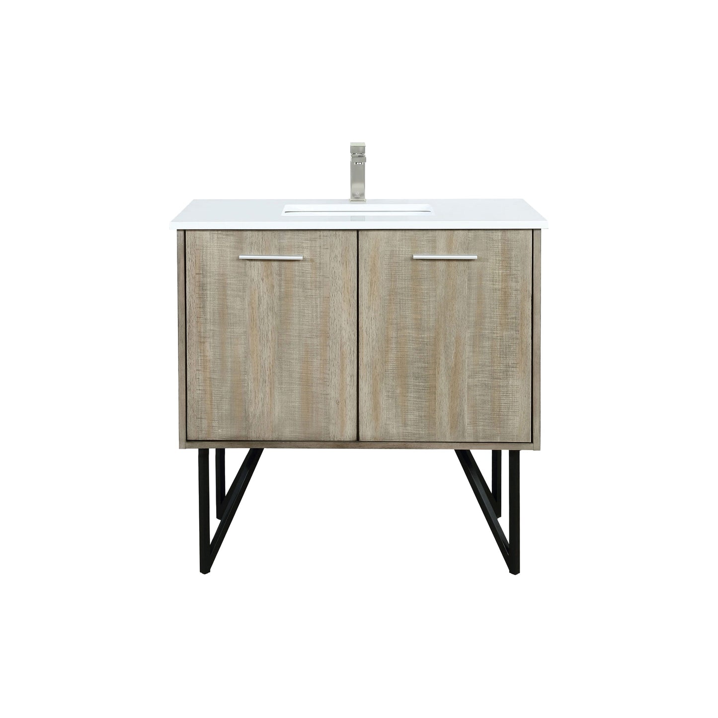Lancy 36 in W x 20 in D Rustic Acacia Bath Vanity