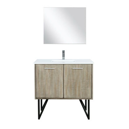 Lancy 36 in W x 20 in D Rustic Acacia Bath Vanity