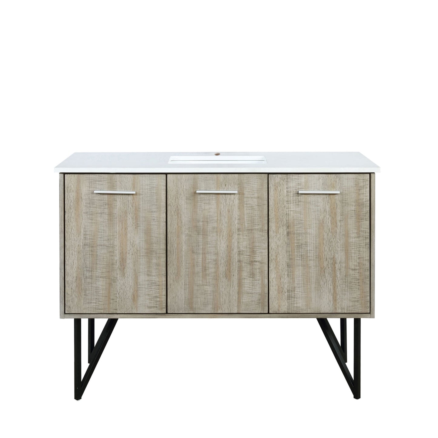 Lancy 48 in W x 20 in D Rustic Acacia Bath Vanity