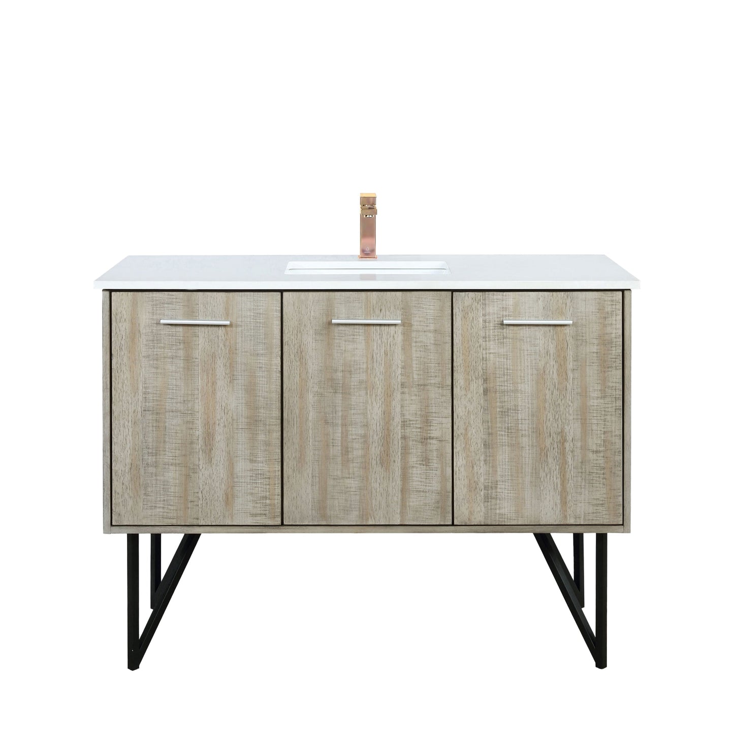 Lancy 48 in W x 20 in D Rustic Acacia Bath Vanity