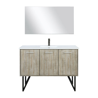 Lancy 48 in W x 20 in D Rustic Acacia Bath Vanity