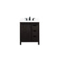 Marsyas 30 in W x 22 in D Brown Bath Vanity