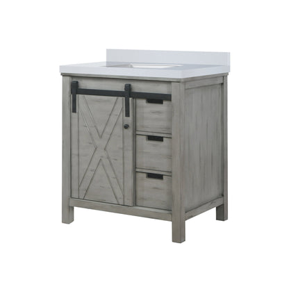 Marsyas 30 in W x 22 in D Ash Grey Bath Vanity