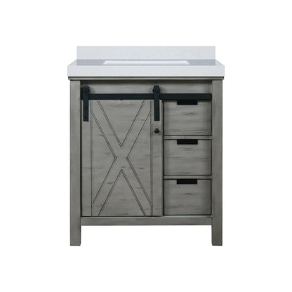 Marsyas 30 in W x 22 in D Ash Grey Bath Vanity