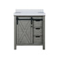Marsyas 30 in W x 22 in D Ash Grey Bath Vanity