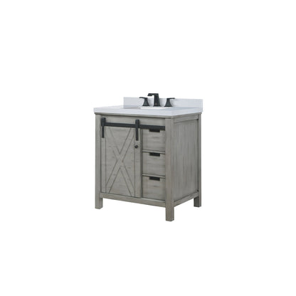 Marsyas 30 in W x 22 in D Ash Grey Bath Vanity