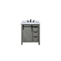 Marsyas 30 in W x 22 in D Ash Grey Bath Vanity