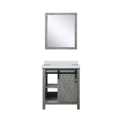 Marsyas 30 in W x 22 in D Ash Grey Bath Vanity