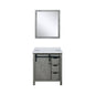 Marsyas 30 in W x 22 in D Ash Grey Bath Vanity