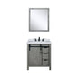 Marsyas 30 in W x 22 in D Ash Grey Bath Vanity