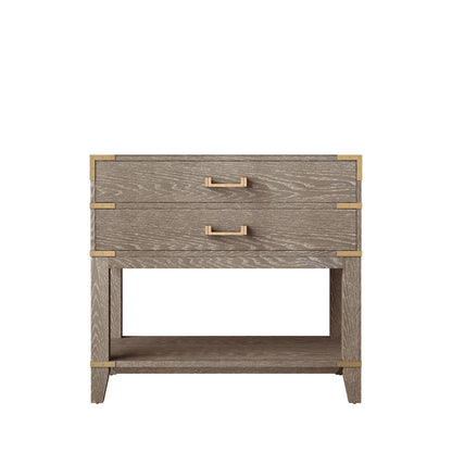 Norwalk 36 in W x 22 in D Grey Oak Single Bath Vanity