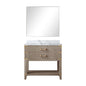 Norwalk 36 in W x 22 in D Grey Oak Single Bath Vanity